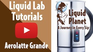 Liquid Lab  Aerolatte Grande Milk Frother [upl. by Magnus]