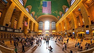 Walking Tour of Grand Central Terminal — New York City 【4K】🇺🇸 [upl. by Fabiolas285]