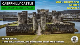 Caerphilly Castle  The Largest in Wales 2nd in Britain [upl. by Alla]