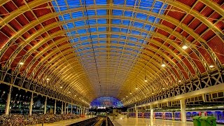 A Walk Around Londons Paddington Railway Station [upl. by Aehtna]