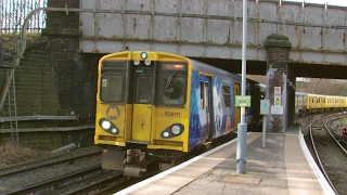 Half an Hour at 216  Birkenhead North Station 1022017  Class 507 508 terminus [upl. by Tik]