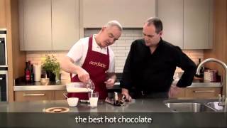 How to make a hot chocolate using an aerolatte milk frother [upl. by Eirek]