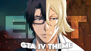 Aizen x Urahara  GTA IV Theme Edit [upl. by Odom]